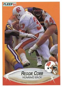 1990 Fleer Update #U-107 Reggie Cobb Front