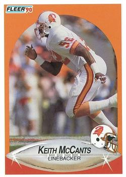 1990 Fleer Update #U-108 Keith McCants Front