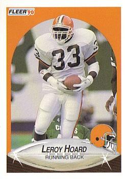 1990 Fleer Update #U-31 Leroy Hoard Front