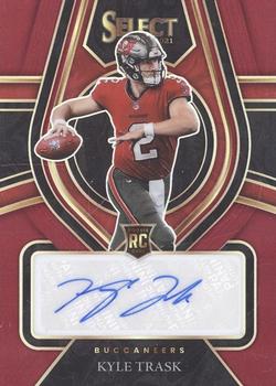 2021 Panini Select - Rookie Signatures Maroon Prizm #RS-KTR Kyle Trask Front