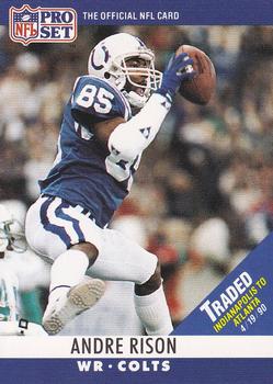 1990 Pro Set #NNO Andre Rison Front