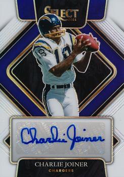 2021 Panini Select - Signatures White Prizm #SIP-CJO Charlie Joiner Front