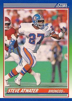 1990 Score #107 Steve Atwater Front