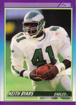 1990 Score #159 Keith Byars Front