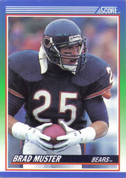 1990 Score #17 Brad Muster Front