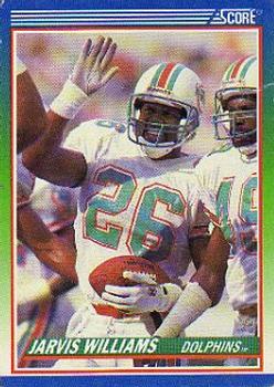 1990 Score #378 Jarvis Williams Front