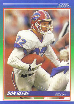 1990 Score #46 Don Beebe Front