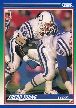 1990 Score #102 Fredd Young Front