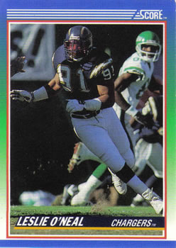 1990 Score #8 Leslie O'Neal Front