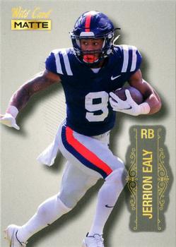 2022 Wild Card Matte - Silver #MB-63 Jerrion Ealy Front