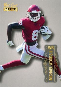2022 Wild Card Matte - Silver #MB-85 Michael Woods II Front