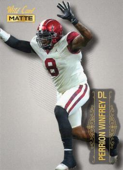 2022 Wild Card Matte - Silver #MB-92 Perrion Winfrey Front