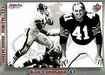 2014 JOGO CFL Alumni Series 7 #123 Ken Lehmann Front