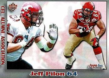 2014 JOGO CFL Alumni Series 5 #89 Jeff Pilon Front
