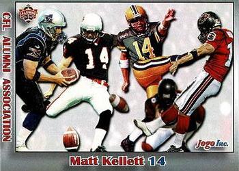 2014 JOGO CFL Alumni Series 5 #94 Matt Kellett Front