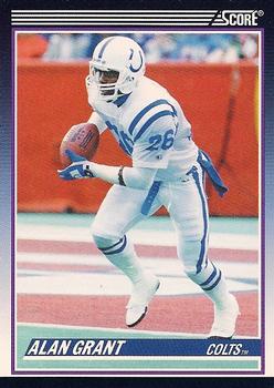 1990 Score Rookie & Traded #95T Alan Grant Front