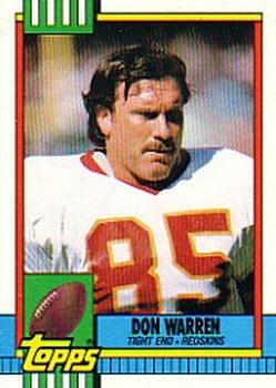 1990 Topps #132 Don Warren Front