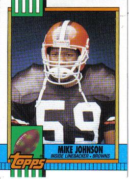 1990 Topps #166 Mike Johnson Front
