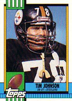 1990 Topps #176 Tim Johnson Front