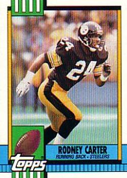 1990 Topps #188 Rodney Carter Front