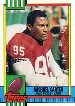 1990 Topps #19 Michael Carter Front