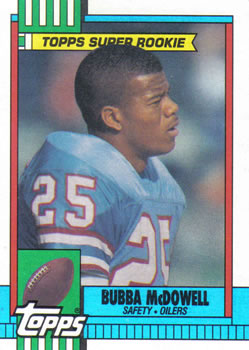 1990 Topps #213 Bubba McDowell Front