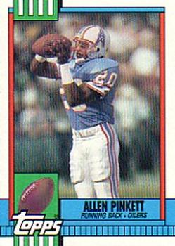 1990 Topps #221 Allen Pinkett Front