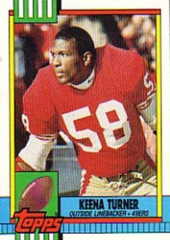1990 Topps #24 Keena Turner Front