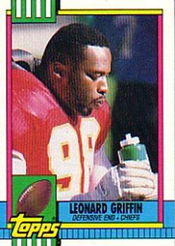 1990 Topps #251 Leonard Griffin Front