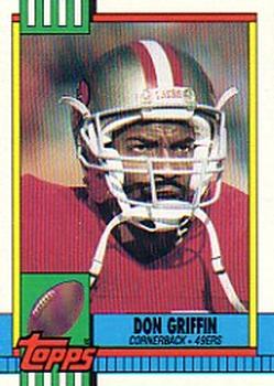 1990 Topps #25 Don Griffin Front