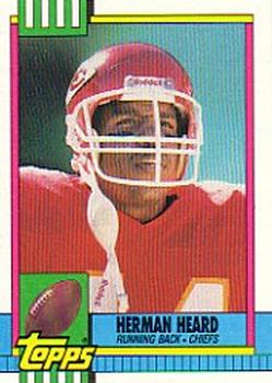 1990 Topps #260 Herman Heard Front