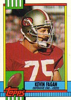 1990 Topps #26 Kevin Fagan Front