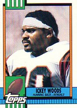1990 Topps #277 Ickey Woods Front