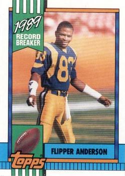 1990 Topps #2 Flipper Anderson Front