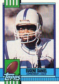 1990 Topps #313 Eugene Daniel Front