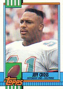 1990 Topps #317 Jeff Cross Front