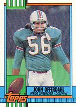 1990 Topps #321 John Offerdahl Front