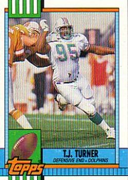 1990 Topps #331 T.J. Turner Front