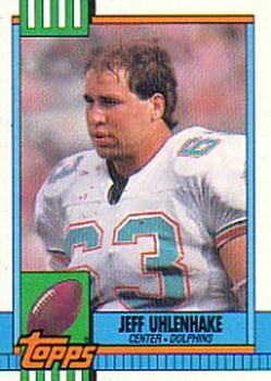 1990 Topps #332 Jeff Uhlenhake Front