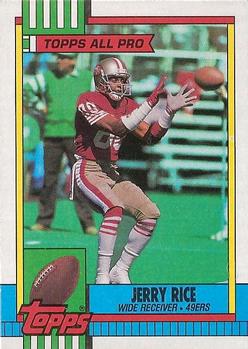 1990 Topps #8 Jerry Rice Front