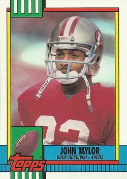 1990 Topps #10 John Taylor Front