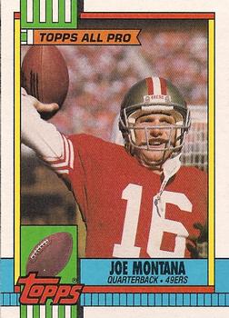 1990 Topps #13 Joe Montana Front