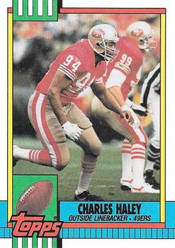 1990 Topps #17 Charles Haley Front
