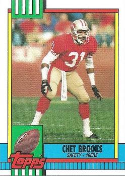1990 Topps #20 Chet Brooks Front