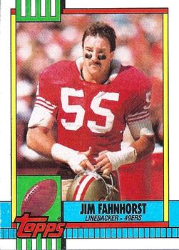 1990 Topps #23 Jim Fahnhorst Front