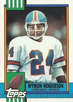 1990 Topps #43 Wymon Henderson Front