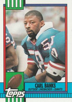 1990 Topps #53 Carl Banks Front