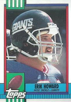 1990 Topps #57 Erik Howard Front