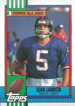 1990 Topps #65 Sean Landeta Front