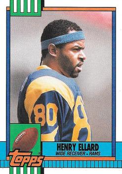 1990 Topps #72 Henry Ellard Front